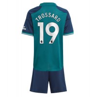 Arsenal Leandro Trossard #19 Tredje Tröja Barn 2023-24 Kortärmad (+ Korta byxor)